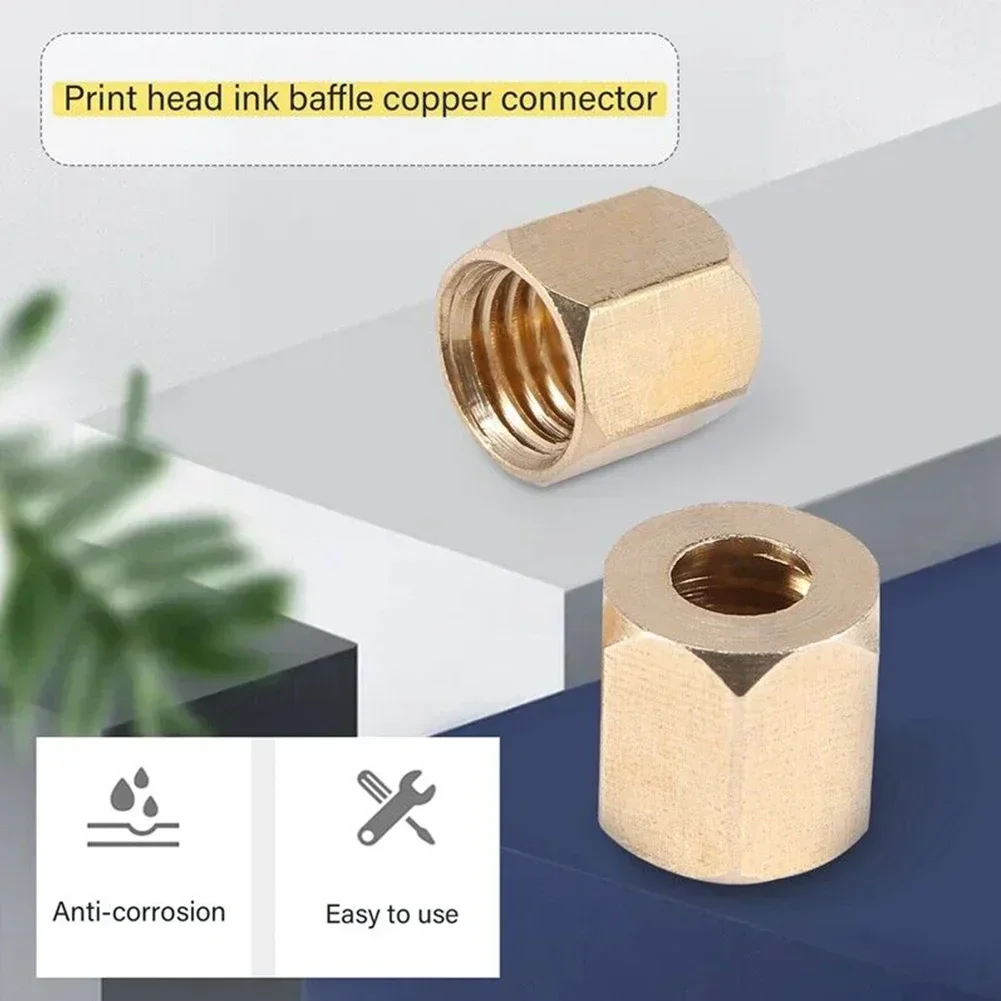 10 buah peredam tinta Printer Eco Dx5 kepala cetak Dumper untuk kepala cetak Dump untuk Printhead Printer suku cadang peredam tinta