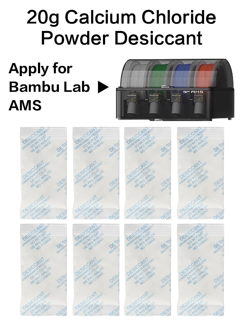 3DSWAY AMS Trockenmittel für Bambu lab A1 X1C P1S P1P für 3D-Drucker BambuLab AMS Trockenmittel Halten Sie Pla Filament Verbrauchsmaterialien Trockenbox – Detail 2