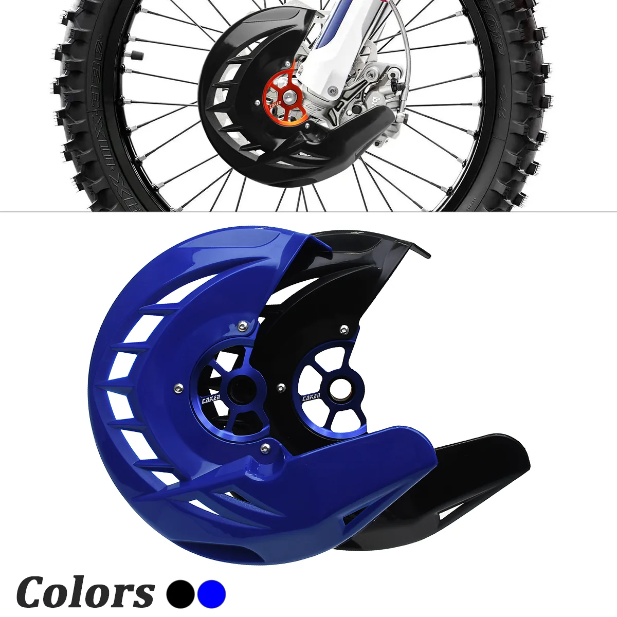 

Motorcycle 20mm 22mm front brake disc protection cover Cover For Yamaha YZ250 YZ250F YZ450F YZ125X YZ250X WR125 WR250 WR250F