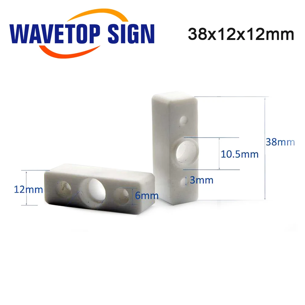 WaveTopSign Lamp Clamp Cavity Block Xenon Lamp Krypton Lamp Laser Light Path Accessories for YAG Laser Welding Machine