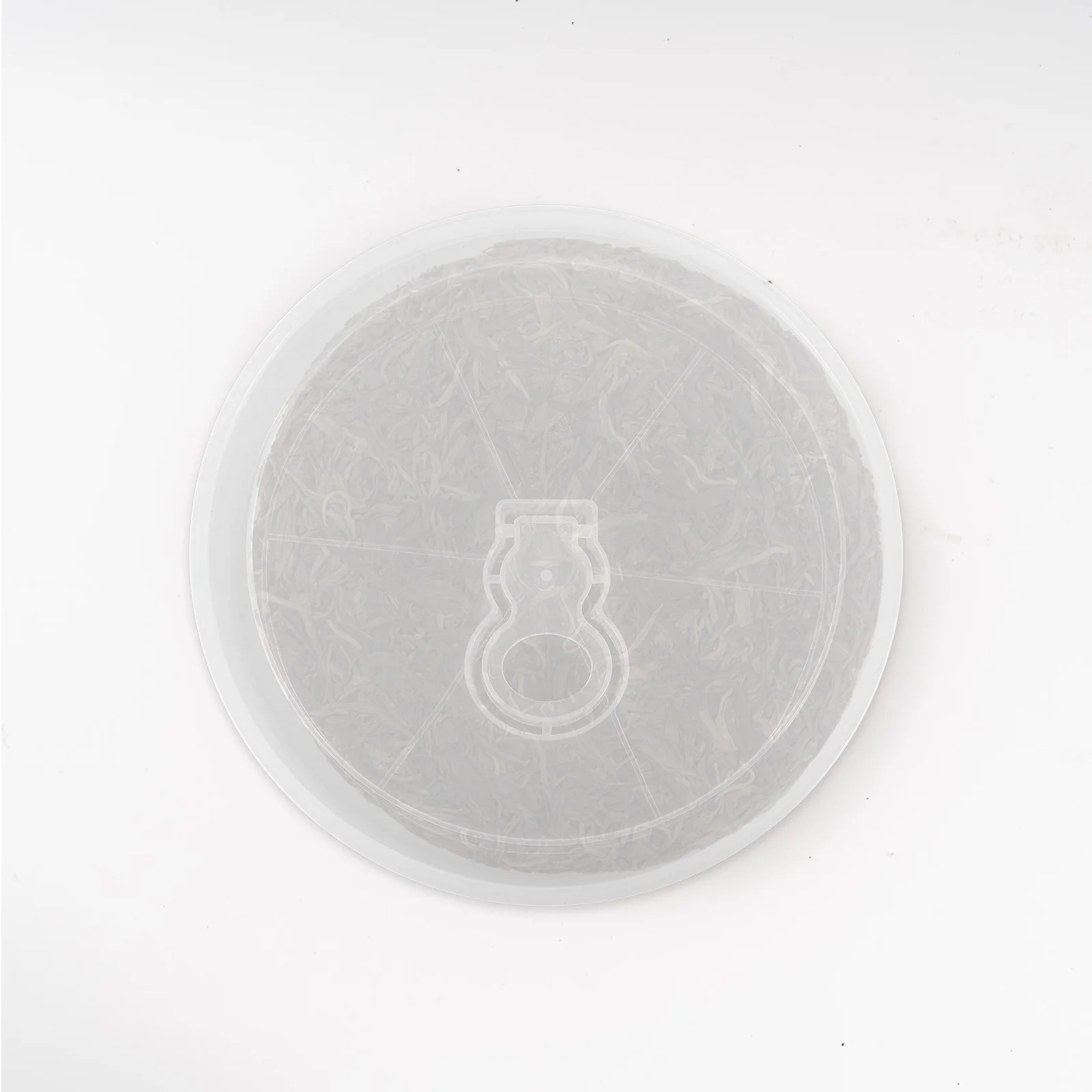 

1pcs Storage Organizer Round Plastic Airtight Container For Tea Bags Snack Box Small Tea Chest Portable Kitchen