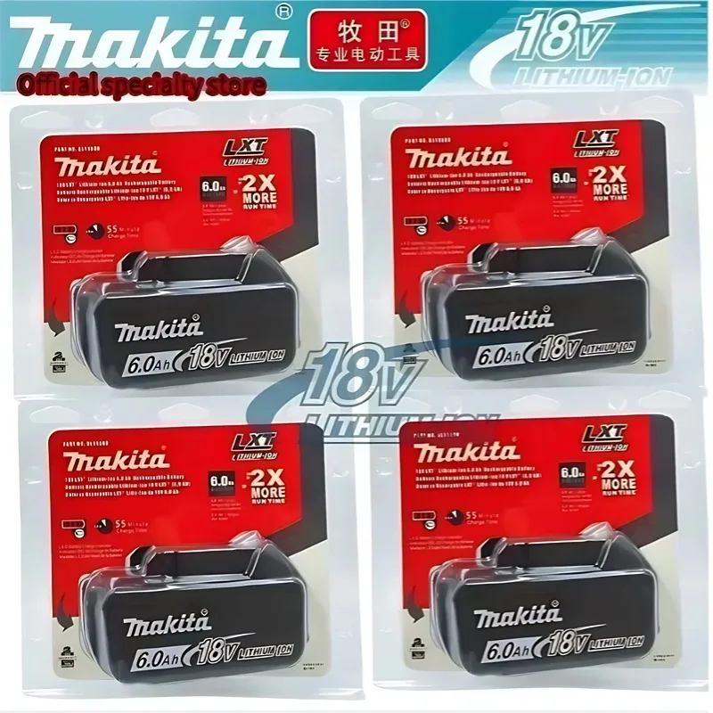 

100% Original Makita 18V 6Ah Rechargeable Battery ,For Makita BL1850 BL1830B BL1840 BL1840B BL1850B Makita Power Tools Battery