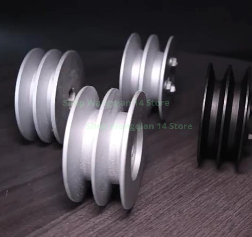 1PC Belt Pulley 6-Spline 20/25mm Shaft 85B/A Double Groove Air-Cooled Diesel Engine 173F 178F 186F Spare Parts