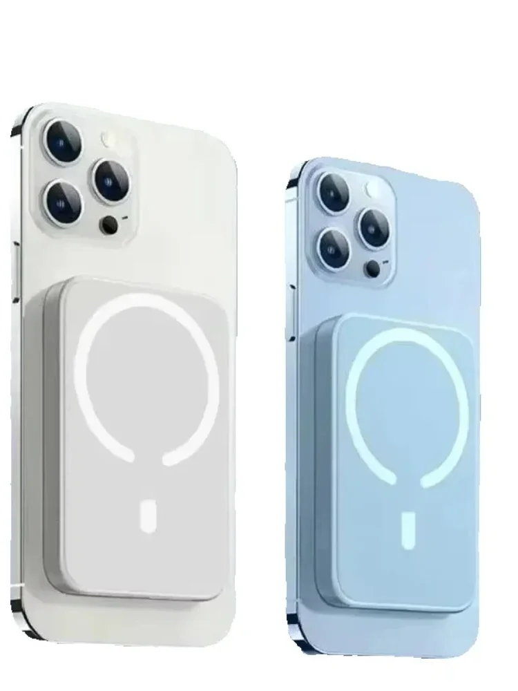 باور بانك مغناطيسي 50000 مللي أمبير في الساعة لاسلكي PD 22.5 وات شاحن سريع لبطارية Magsafe المساعدة المحمولة لهاتف iPhone 17 16 15 14 Xiaomi #6