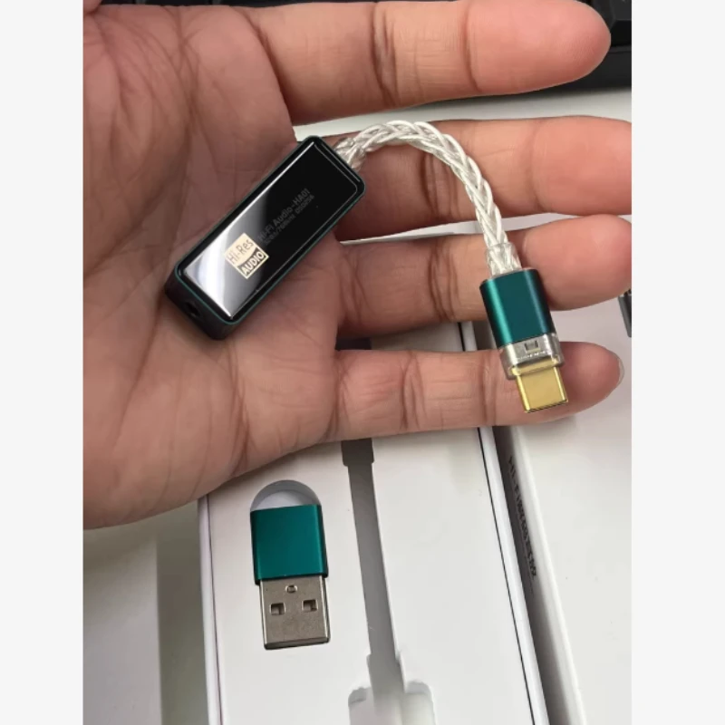 HiFi مضخم ضوت سماعات الأذن الرائد CS43198 فك ذيل صغير 3.5 مللي متر مخصص + CT7601