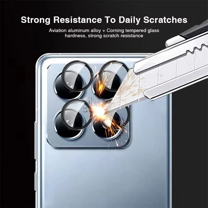 4PCS Metal Camera Protector Glass For Xiaomi 14T Pro Metal Lens Ring Case for Xiaomi 13T / 13T Pro Mi14T 14T Pro Protective Cap image 2