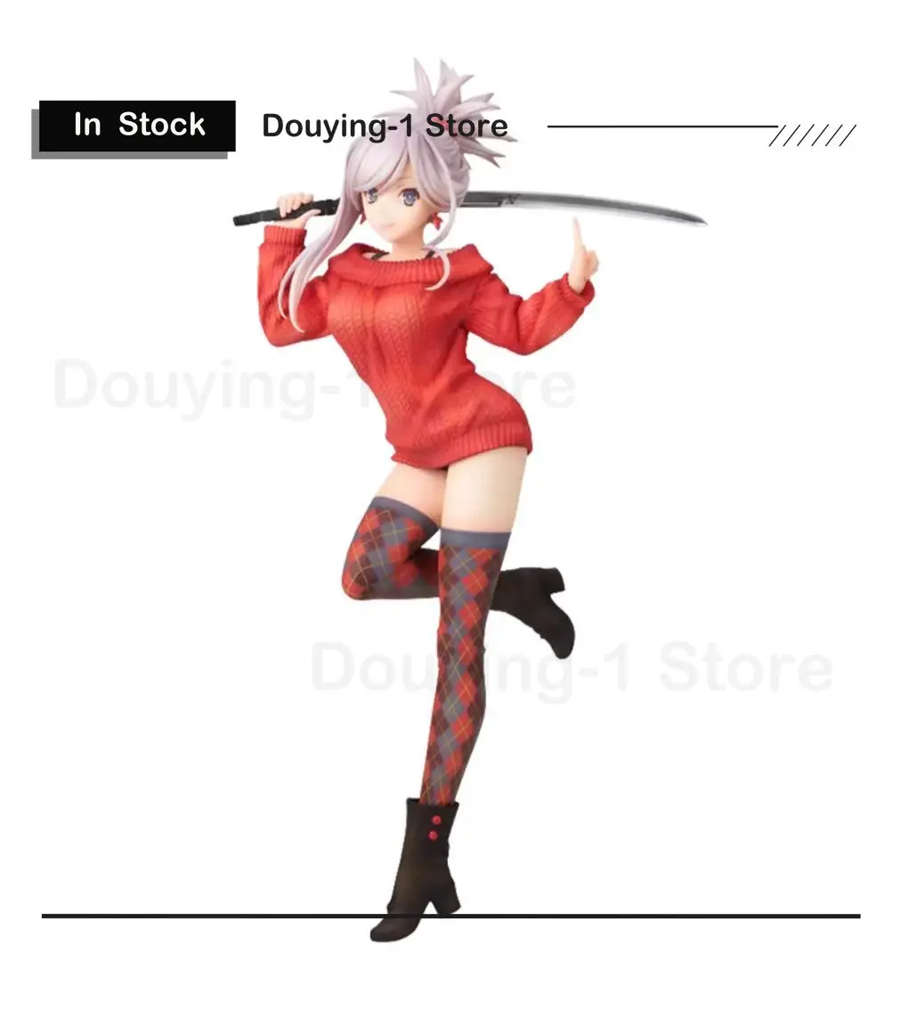 

In Stock Original ALTER Fate/Grand Order Miyamoto Musashi Anime Action Figure Plain Clothes Ver. Collectible Model