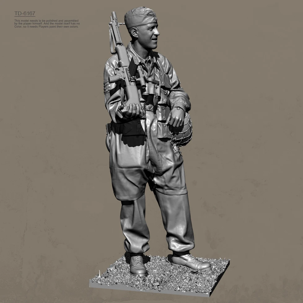 38mm 50mm 75mmResin Soldier model kits figure colorless and self-assembled （3D Printing ） TD-6167/3D