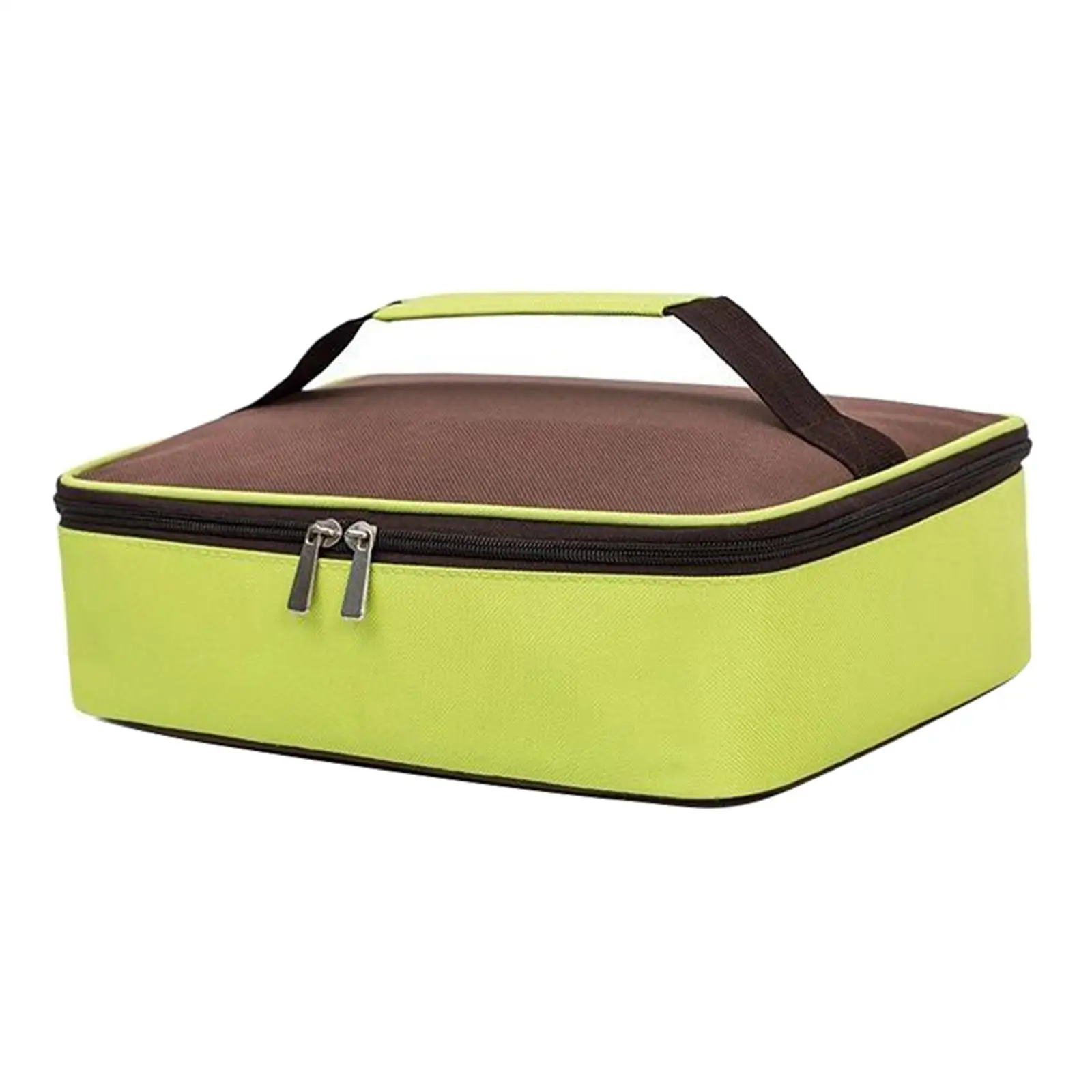 Insulated Lunch Tote Oxford Cloth Thermal Cooler Bag Reusable Lunch Box for Work Picnic Travel