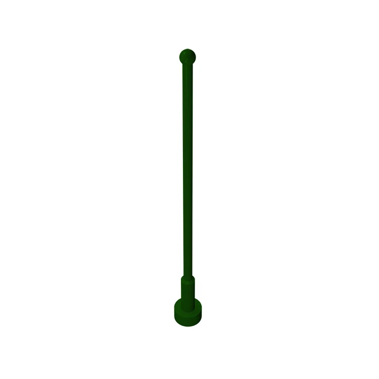 10 Uds 2569 antena látigo 1x1x8 piezas de ladrillo accesorios de bloques de construcción ensamblar partículas de cambio reemplazables DIY juguete de regalo para niños