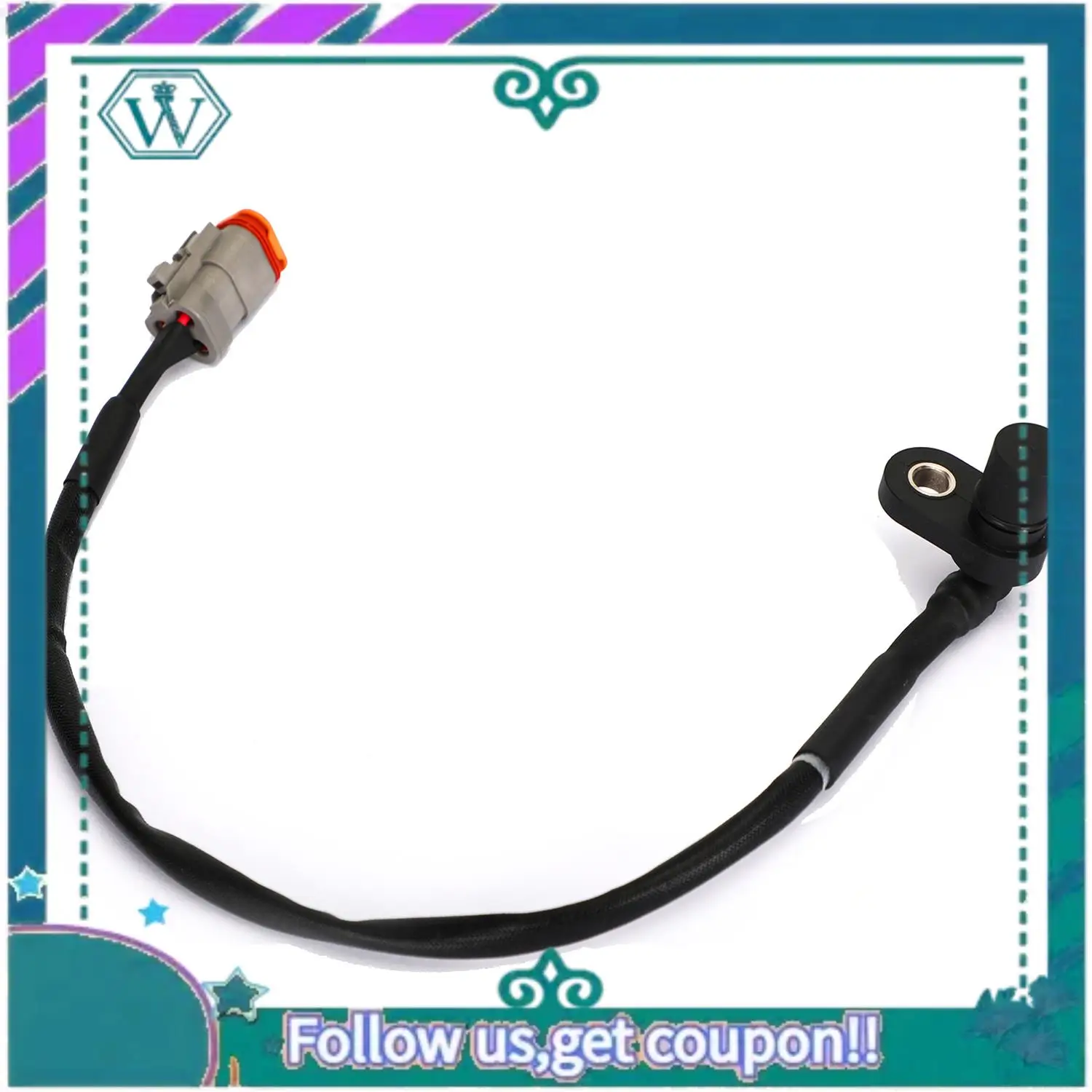 AA92-1 Piece Speed Sensor Motorcycle Accessories 715900314 420265621 420265625 420265626 420265629 Black For Can Am