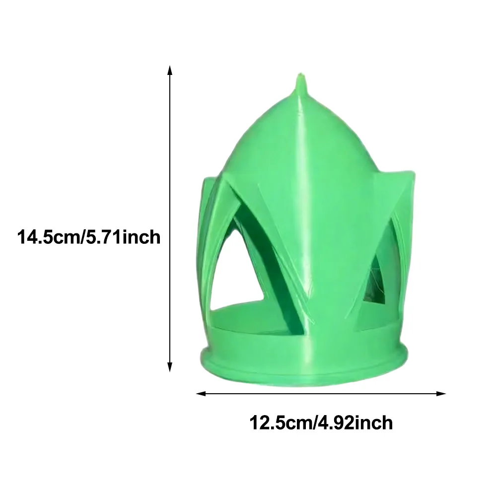 Rocket-Like Bird Feeder Constructed from for Garden Patio or Yard to Promote Natural Birdwatching Opportunities