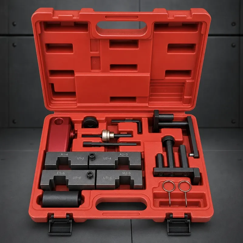 Engine Timing Tools Set Camshaft Chain Tensioner Locking Kit for M60 M62 M62TU V8 Auto Repair Alignment Installation