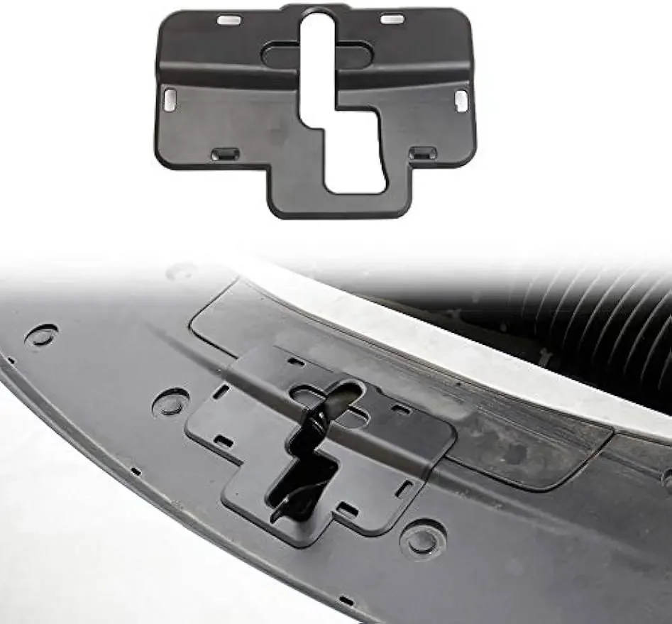 Dodge Engine Hood Lock Bolt Dust-Proof Gap Protection Cover Decoration Stickers ABS for 2015-2022 Dodge Charger Accessories