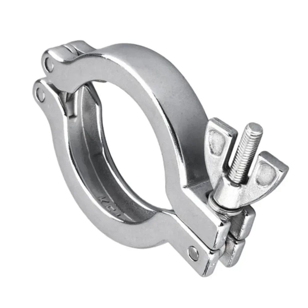 Aluminum Alloy Vacuum Clamp Kit Automatic Production KF10/KF16/KF25/KF40/KF50 Vacuum Clamp No Burrs No Cracks Tools Parts