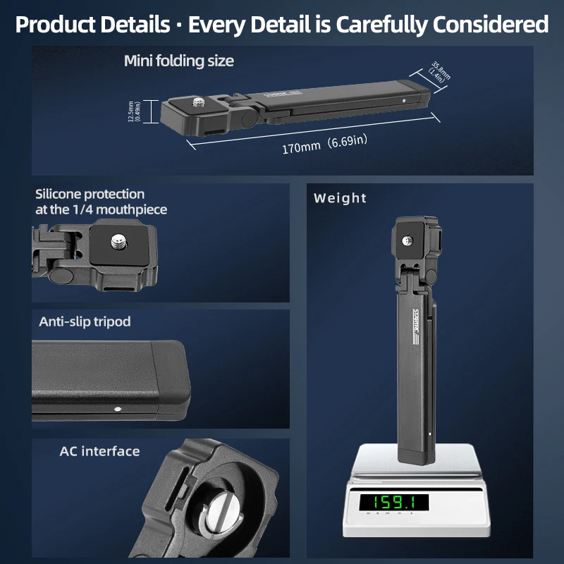 حامل ثلاثي مغناطيسي سريع الإصدار عصا سيلفي من سبائك الألومنيوم لـ DJI Pocket 3 Osmo 360 Action 5 Pro 4 Insta360 X5 ملحقات الكاميرا