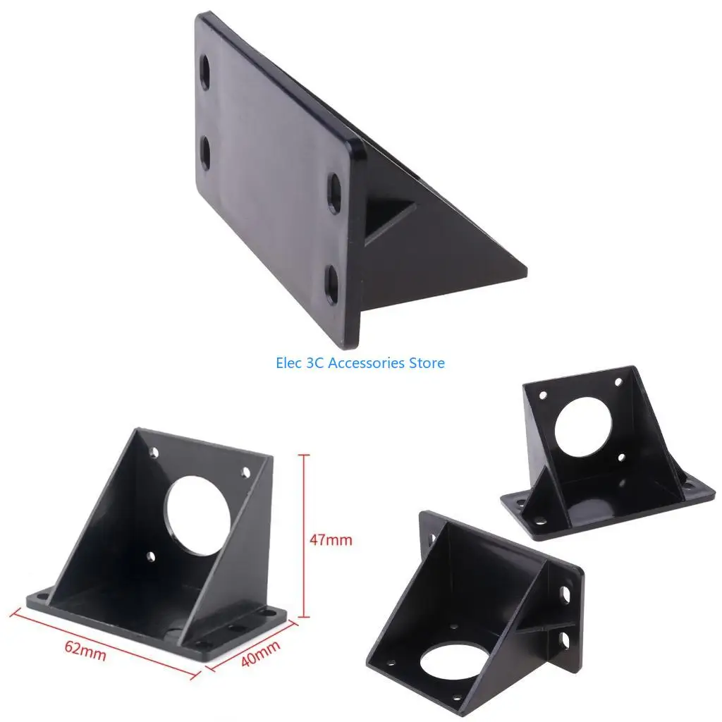 Y51A 42 Stepper Motor Bracket Nema17 Mounting L Bracket Mount Step Motor Mount Holder