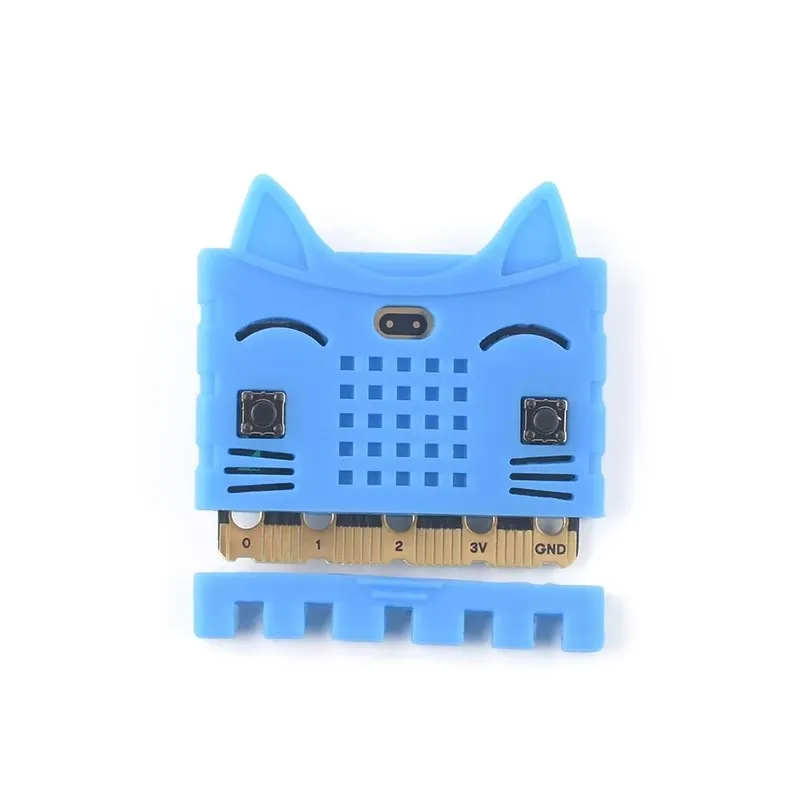 Ze Jie Micro:bit Silicone Case Shell, Micro:bit Mainboard Protective Case, Micro:bit Development Board Enclosure
