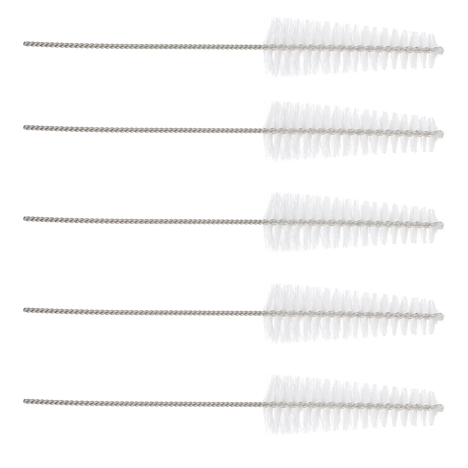 

Набор из 5 щеток для чистки слуховых аппаратов: нейлоновые и стальные стержни для очистки усилителей слуха, инструменты для удаления ушной серы