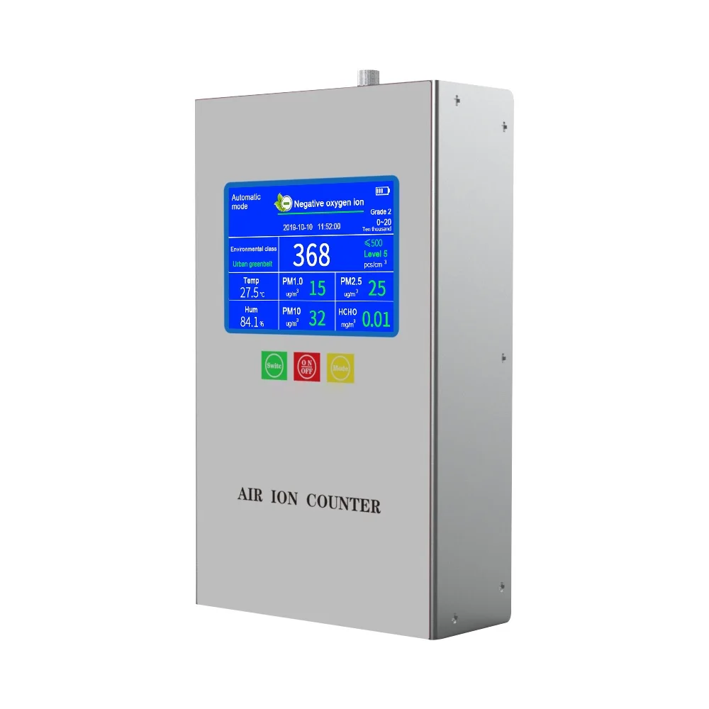 

Negative Ions Detector Air Quality Monitor with Digital Display for Home Health