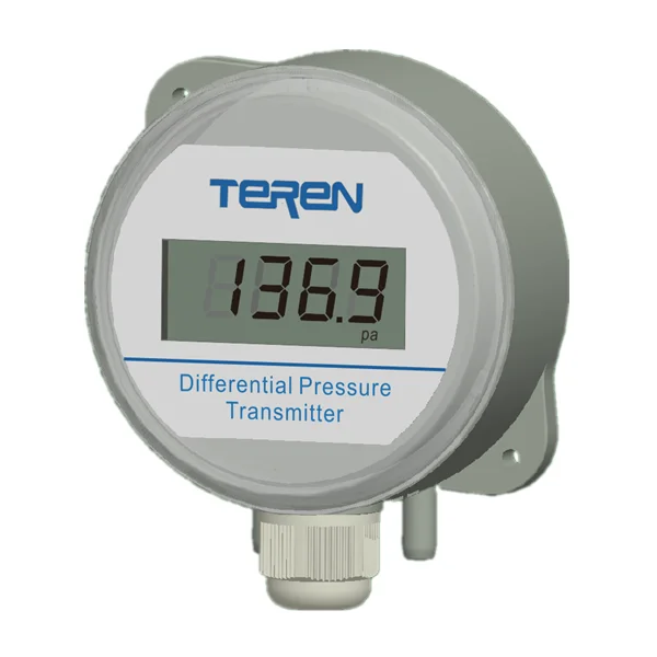 DPT Differential Pressure Transmitter Hvac Air Pressure Monitor Low Pressure Sensor With Analog Output view 4