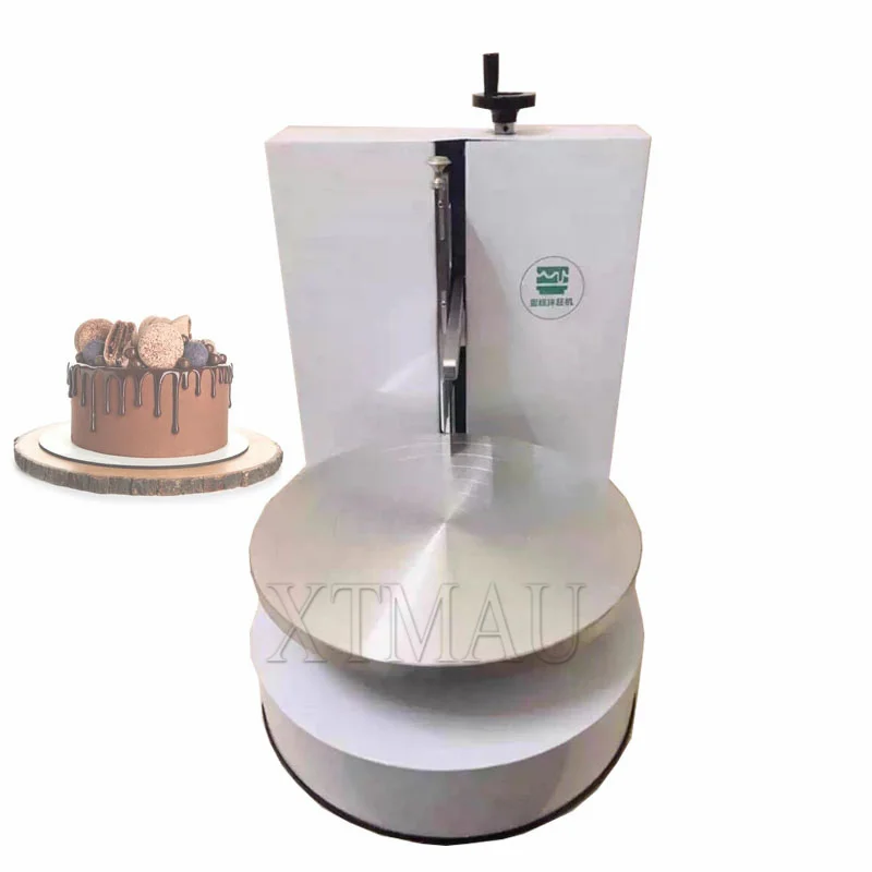 Bakery Equipment Birthday Cake Automatic Decorating Cream Depositor Smoother Frosting Coating Icing Spreading Machine