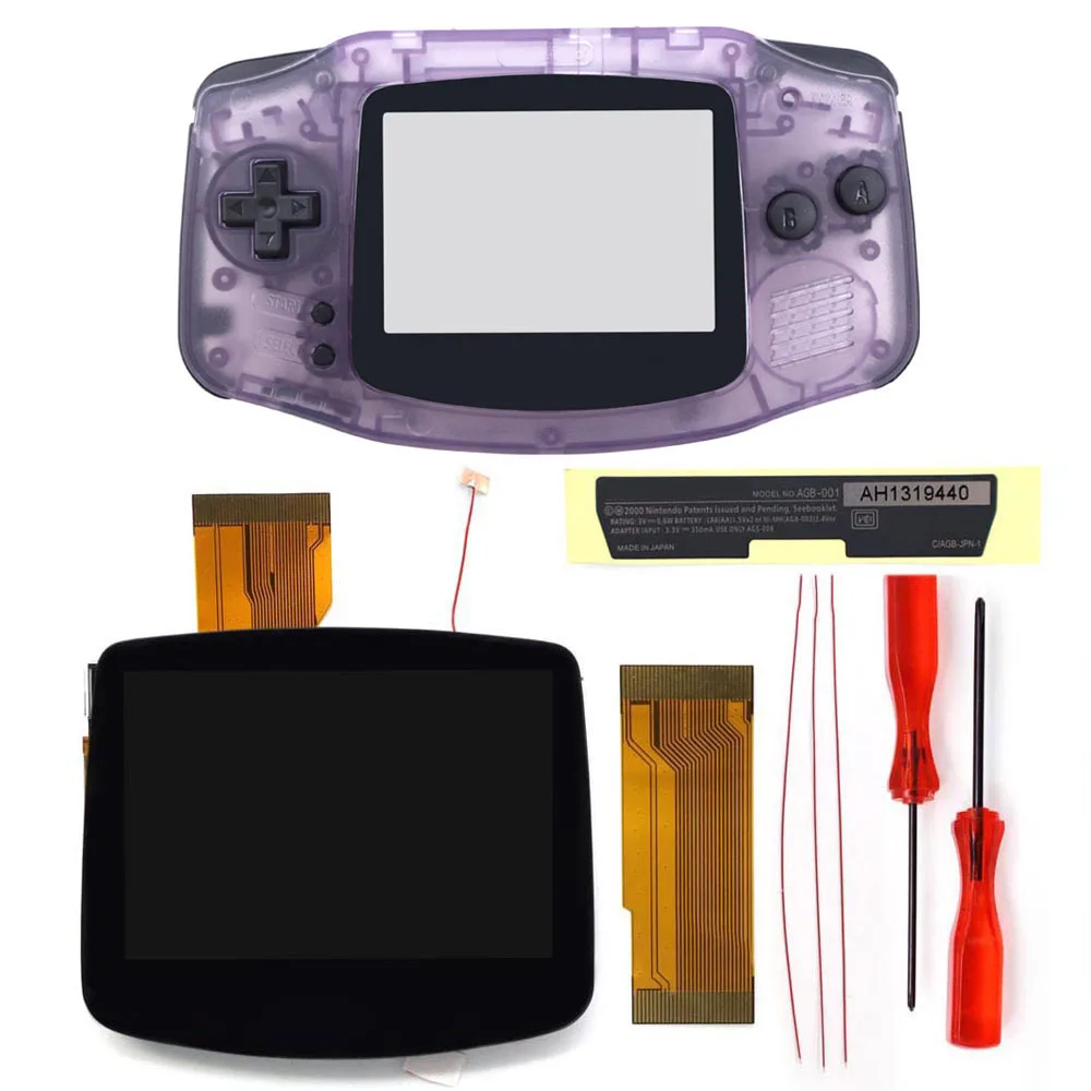 pre-lamintaed-v5-hd-drop-in-screen-for-gba-ips-lcd-kits-replacements-housing-shell-for-gameboy-advance-screen