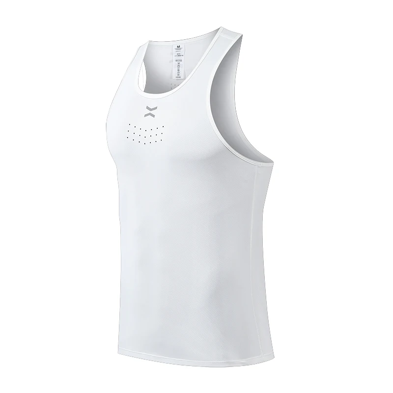 Sports vest men's badminton training professional marathon track and field running fitness quick drying shoulder