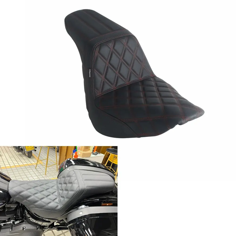 

Motorcycle Passenger Seat Cushion for Harley Softail FXLRST Low Rider ST 2022-2024 Softail FLSB Sport Glide 2018-2021