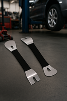 Car Audio Disassembly Tool, Stainless Steel Pry Bar, Door Panel Removal, for Interior Trim/Auto Repair, Multi-purpose Clip Rocke