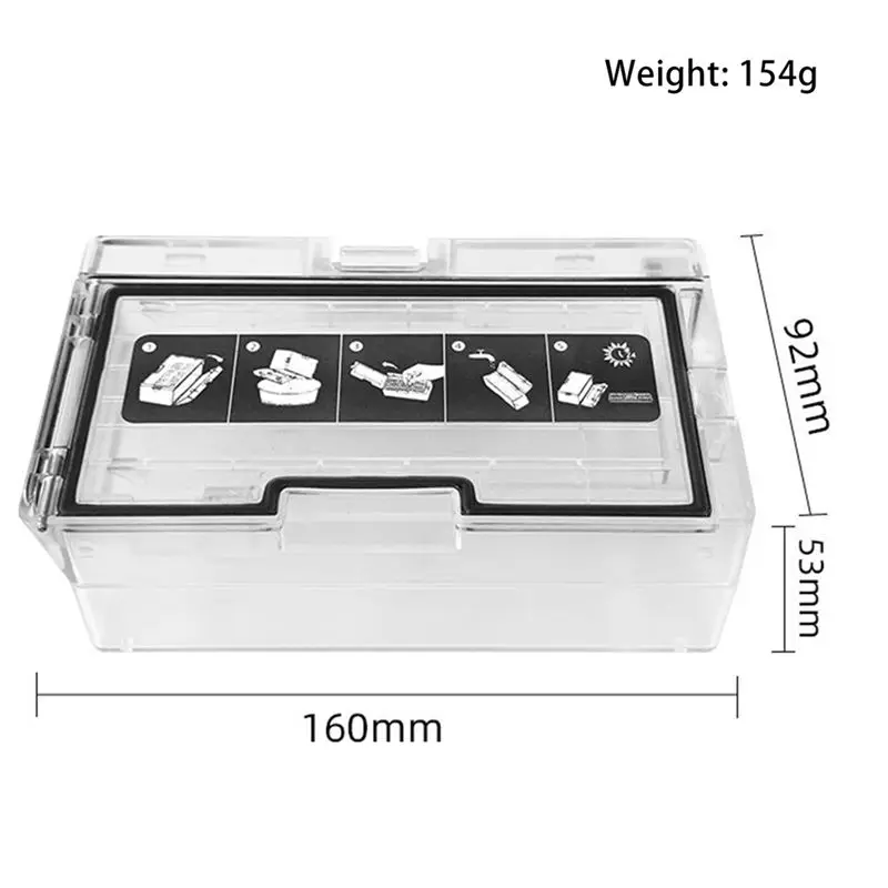 WHYY Dust Bin with Hepa Filter For Roborock S7 T7S T7S Plus S70 S75 Robot Vacuum Cleaner Accessories Spare Parts