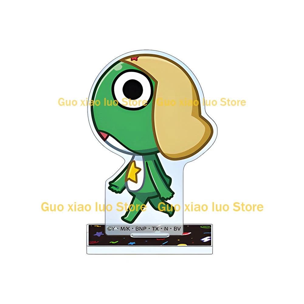 keroro character Tamama Giroro Kululu Dororo Shin Keroro Fuyuki Natsumi Momoka mini Anime Figure Acrylic stand desk ornament Toy