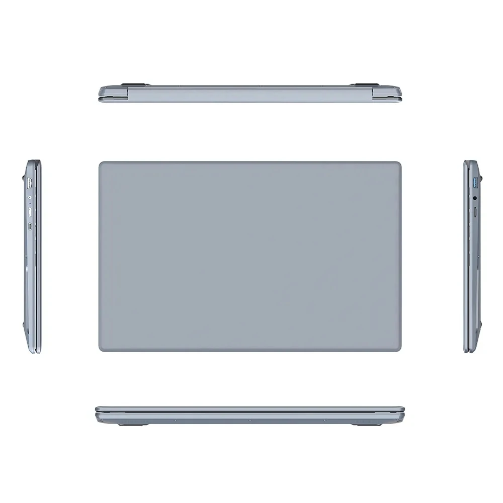 Topton L10 12th Gen Intel N100 Dual Screen Laptop 15.6 Inch IPS + 7'' Touch Max 32G DDR4 2T SSD Slim Office Notebook PC Computer