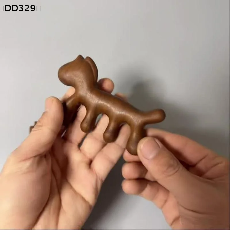 

Zodiac Horse Sandalwood Massage Comb Meridian Comb Scalp Head Scalp Relax Acupoint Massager Portable Wooden Handle Comb〔DD329〕