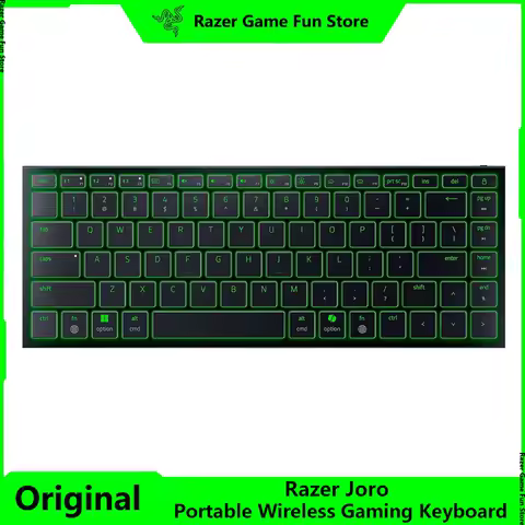 Razer Joro Portable Wireless Gaming RGB Keyboard Thin, Light, Compact - For PC &amp; Mac Laptops, Steam Deck, Smartphone, Tablet