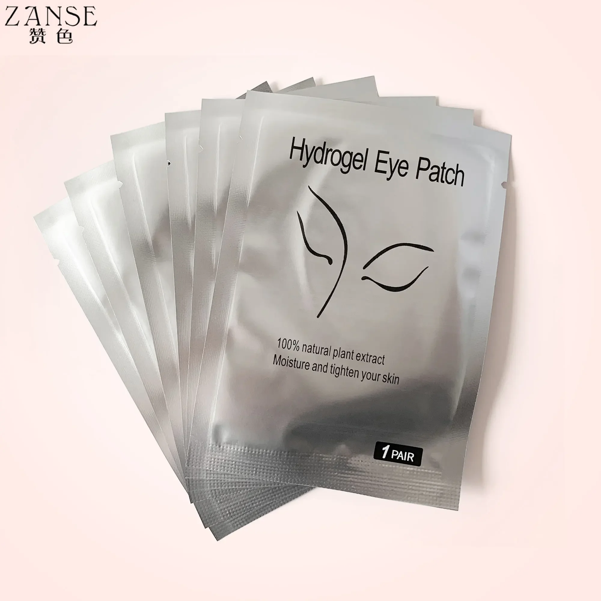 ZANSE 10/20/50 คู่ Eyelash EXTENSION แพทช์ภายใต้ Eye Pads Grafting กระดาษเจลสติกเกอร์ Eyelash อุปกรณ์ maquiagem