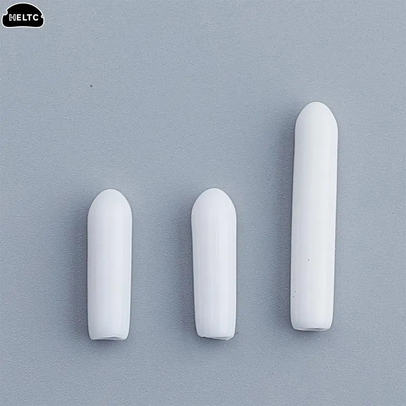 Rodada lava-louças Rack Caps, ponta Tine capa Cap, flexível, cinza, 100pcs