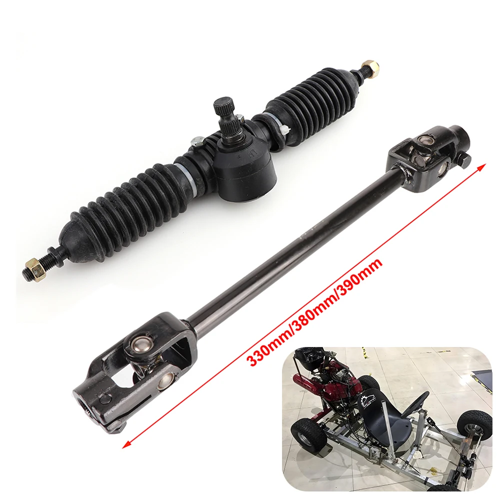 

320mm 12.6'' 30T Power Steering Gear Shaft Rack Pinion For DIY 110cc 125cc Go Kart ATV UTV Buggy Quad Bike Parts