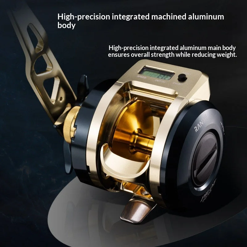 Ryobi Ranmi Pelott Dd300 Slow Jigging Drum Fishing Reel High Strength Metal Integrated Aluminum Body Offshore Boat Saltwater view 2