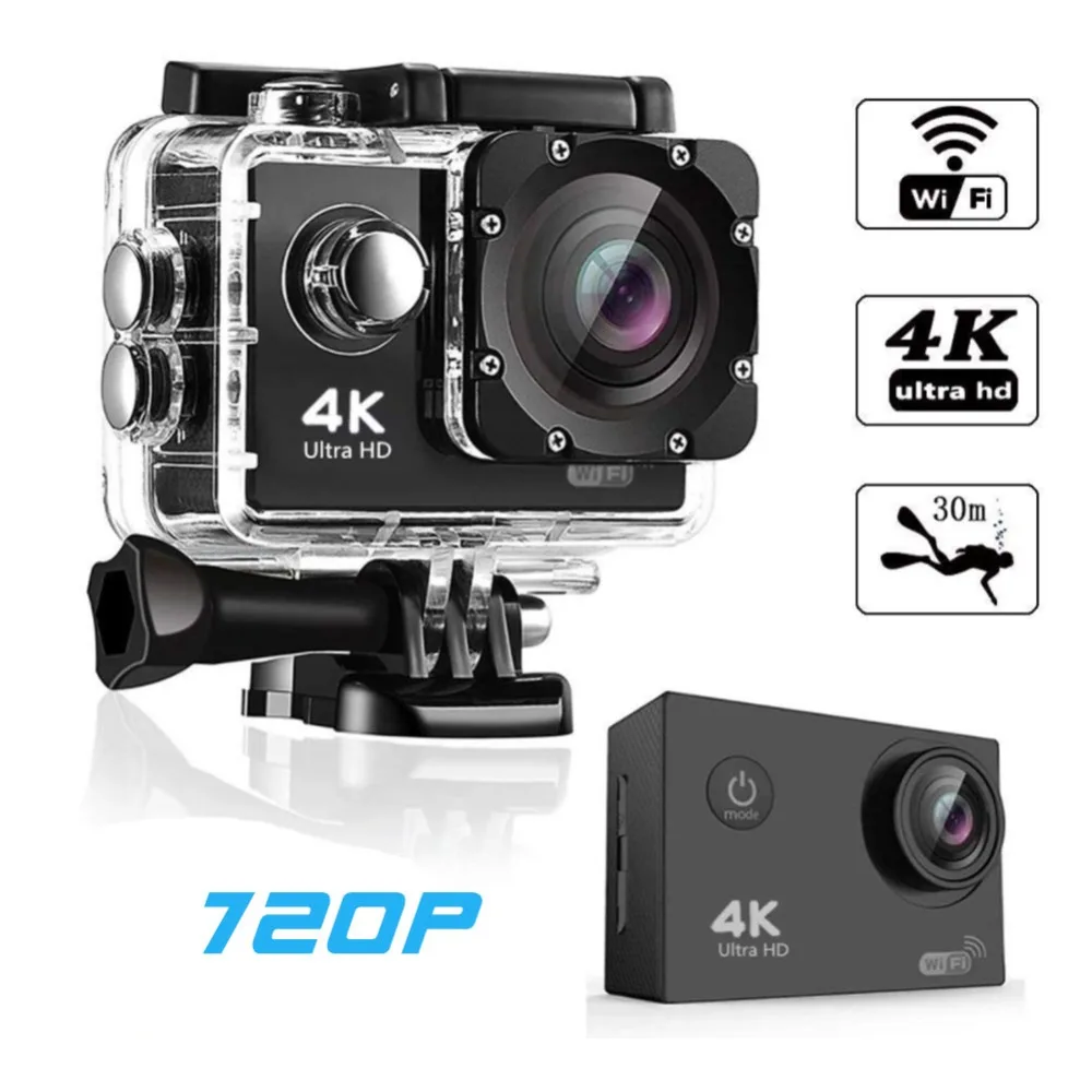 USKI Gli Sport DV. Mini, Fotocamera Azione 1080p, da Esterno Macchina Fotografica Impermeabile Subacquea, Telecamera Registrazione Video 2,0 Pollici Fotocamera Azione 4K(Noir USKI Gli Sport DV. Mini, Fotocamera Azione 1080p, da Esterno Macchina Fotografica Impermeabile Subacquea, Telecamera Registrazione Video 2,0 Pollici Fotocamera Azione 4K(Noir