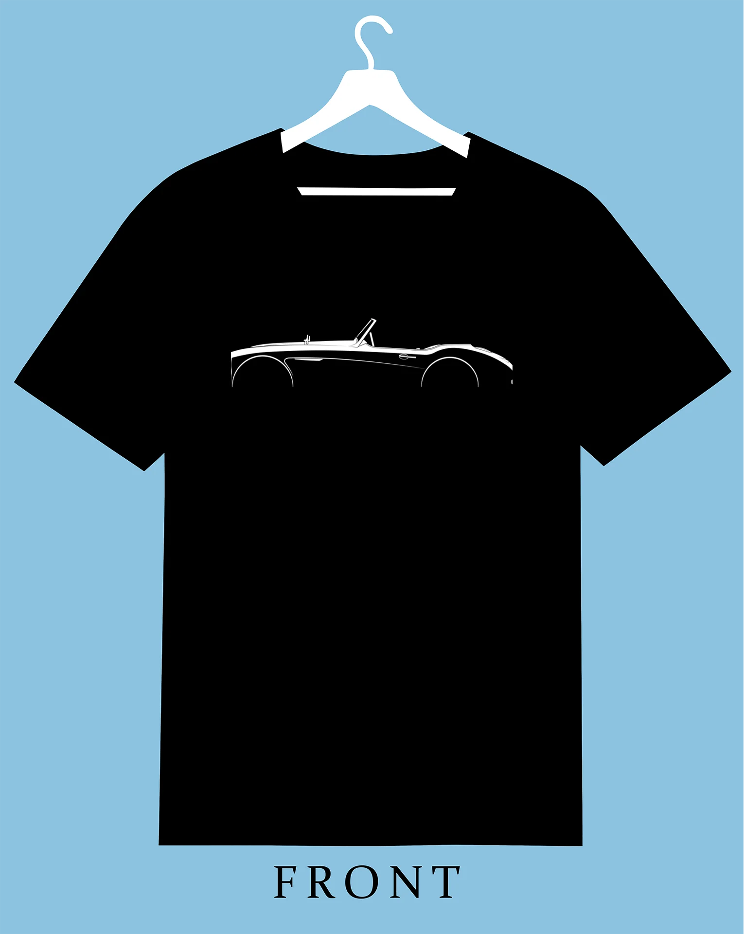 

0132 Austin-Healey 1 100-6 Silhouette 2025 Men Women T Shirt Casual Racing Car fans Logo tee Enthusiast Graphic Summer Short Sle