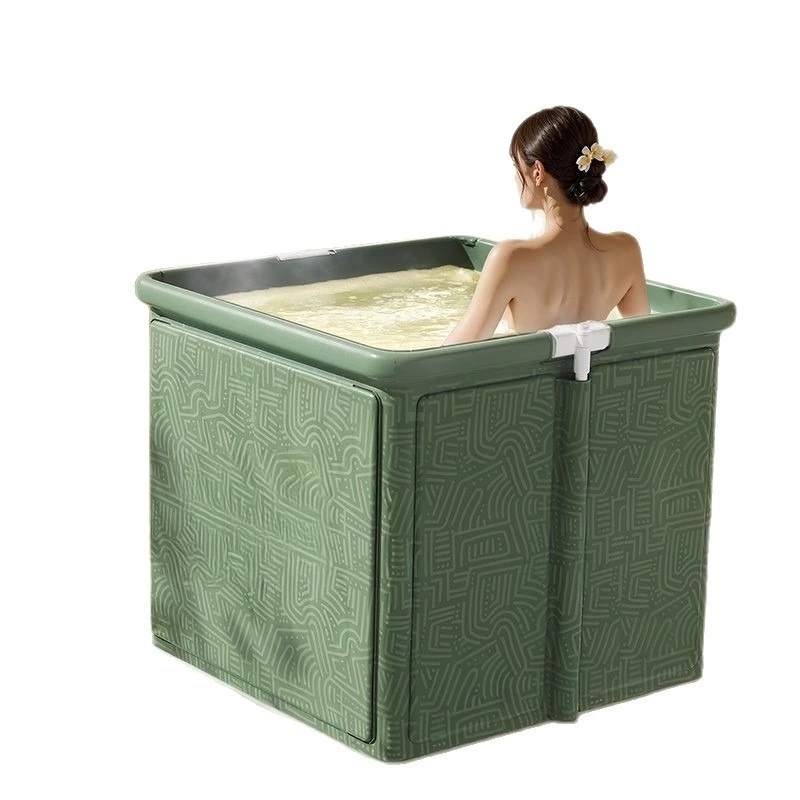 

Fashion Household Adult Bath Bucket Small Unit Bathtub King Size Bath Bucket Bathtub Artifact Foldable Bath Bucket