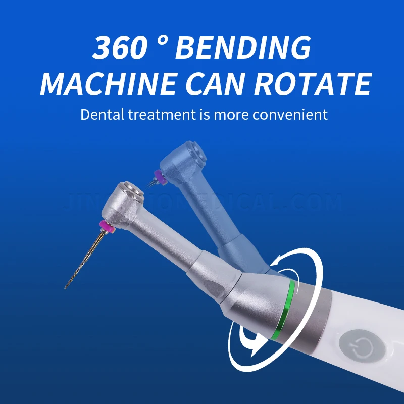 Dental Endo Motor Macchina per il trattamento del canale radicolare Endomotor 16:1 Contraangolo standard Endodonzia Attrezzatura per dentista wireless