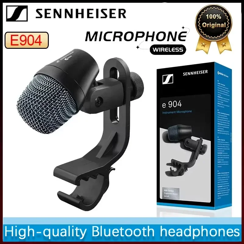 2026 New Original Sennheiser E904 Compact Dynamic Instruments Microphone Suitable for Drumming Snare Drums Home Studio
