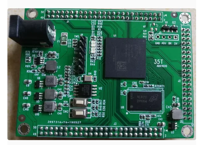 For XILINX A7 core board XC7A35T DDR3 HDMI Gigabit network lvds sd card development board with downloader