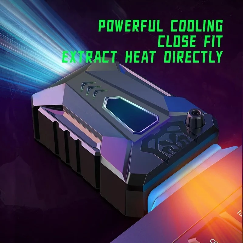 Vacuum Portable Laptop Cooler USB Air Cooler External Extracting Cooling Fan Notebook for 15 15.6 17 Inch Laptop