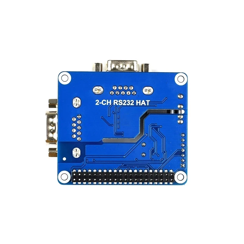 Modul papan ekspansi RS232 terisolasi Dual-Channel SC16IS752 + SP3232 solusi untuk Raspberry Pi