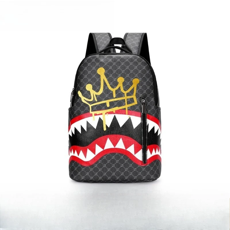 Nouveau sac à bandoulière Casual Shark Business grande capacité sac à dos pour hommes Campus cartable sac de voyage