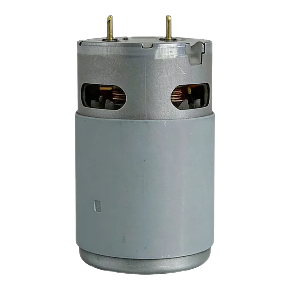 14.4V RS550 9 Teeth Motor For Cordless Drill And Car Wash Machine Silver Metal Replacement Part Power Tool Accessories