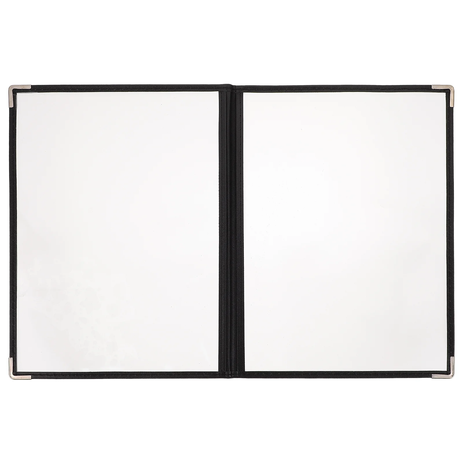 Recipe Folder Holder Exquisite Restaurant Looseleaf Menu Cover Binder Bookshelf Handbook Pvc